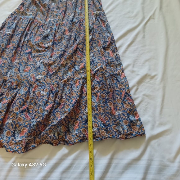 Knox Rose Women Size XL Multicolor Floral Maxi Dress - Picture 11 of 14